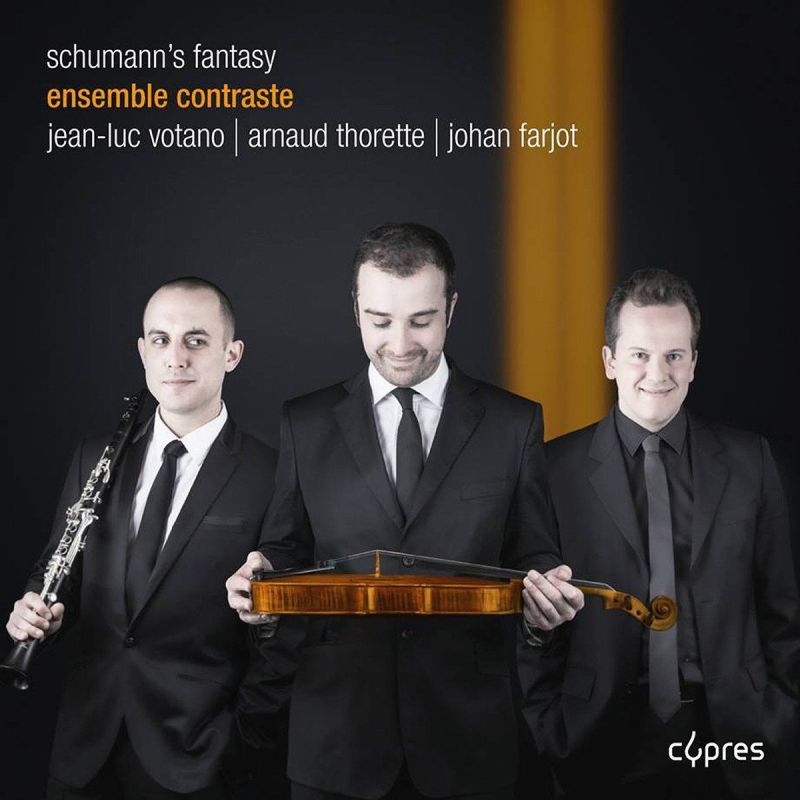 CYP1667 SCHUMANN Works for Clarinet, Viola and Piano Ensemble Contraste